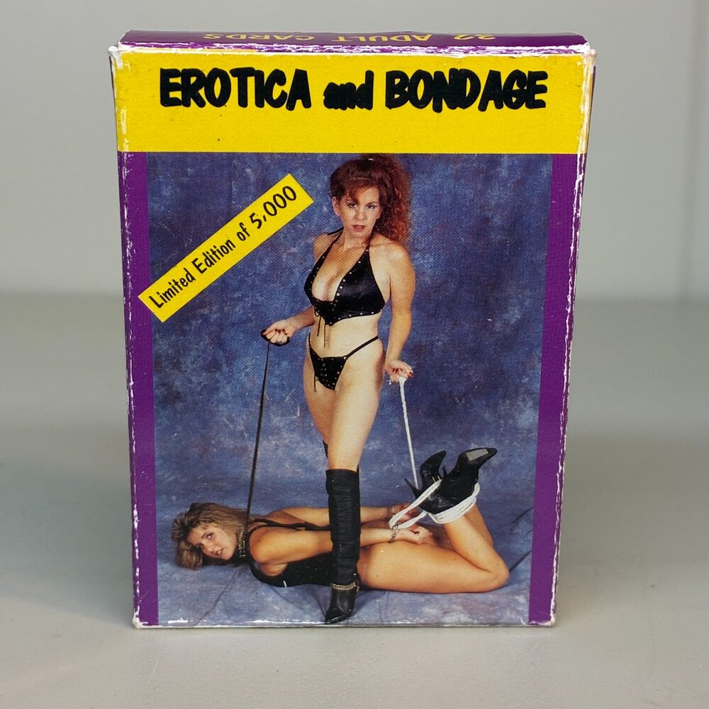 EROTICA AND BONDAGE factory trading cards set (Mother Prod. 1994) Limited set